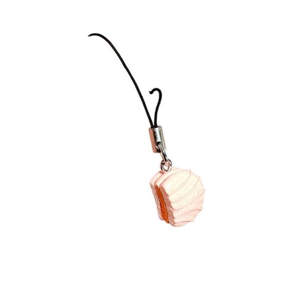 Pink Strawberry Cake Phone Charm - Picture 1 of 2